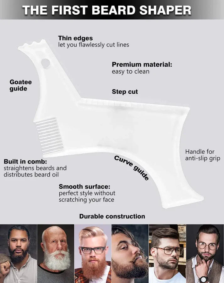 All-In-One Beard Shaping Tool: