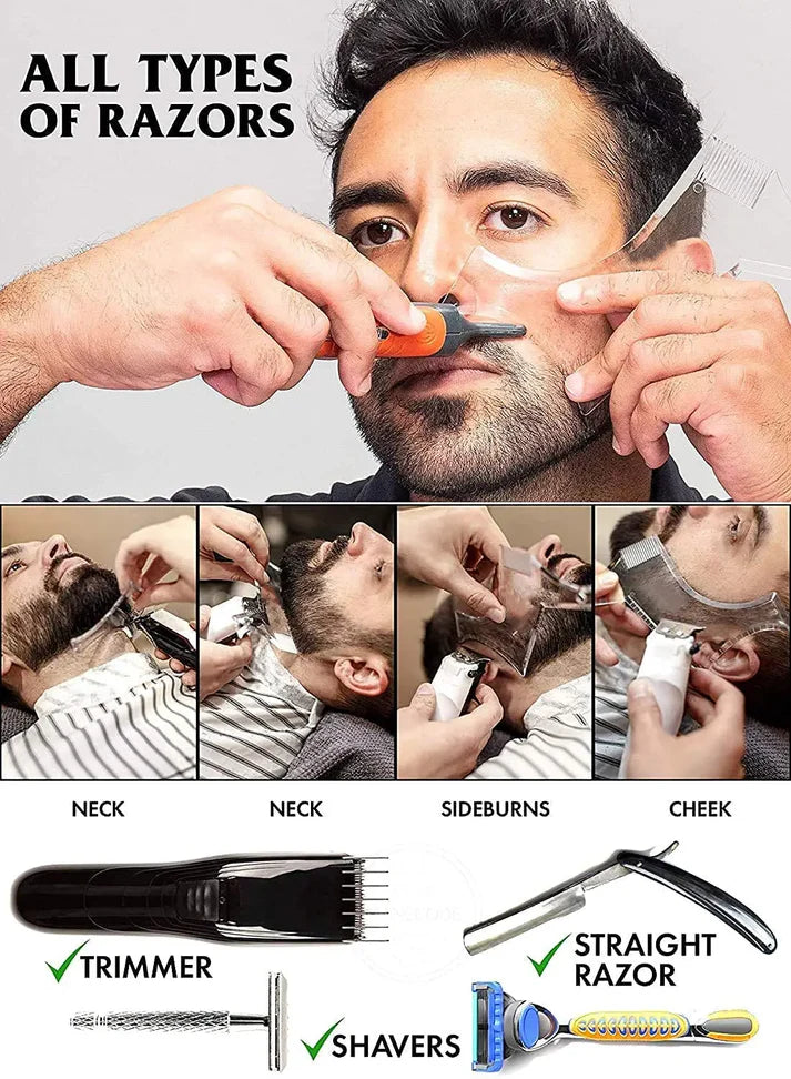 All-In-One Beard Shaping Tool: